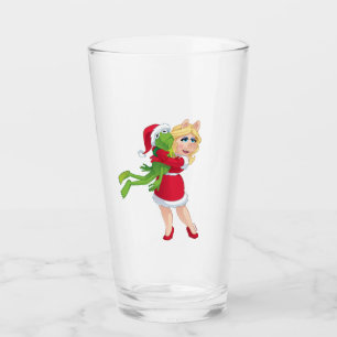 The Muppets   Kermit & Miss Piggy Christmas Glass