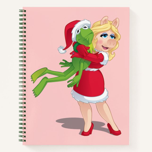 The Muppets | Kermit & Miss Piggy Christmas Notebook (Front)
