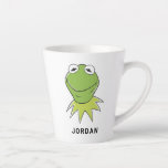 The Muppets Kermit Similing Disney Latte Mug at Zazzle