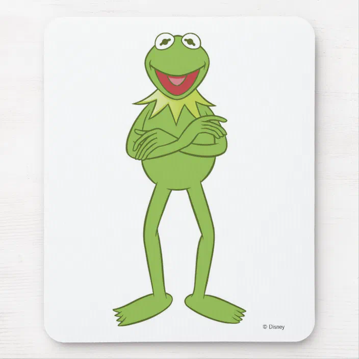 The Muppets Kermit Standing Disney Mouse Pad Zazzle Com