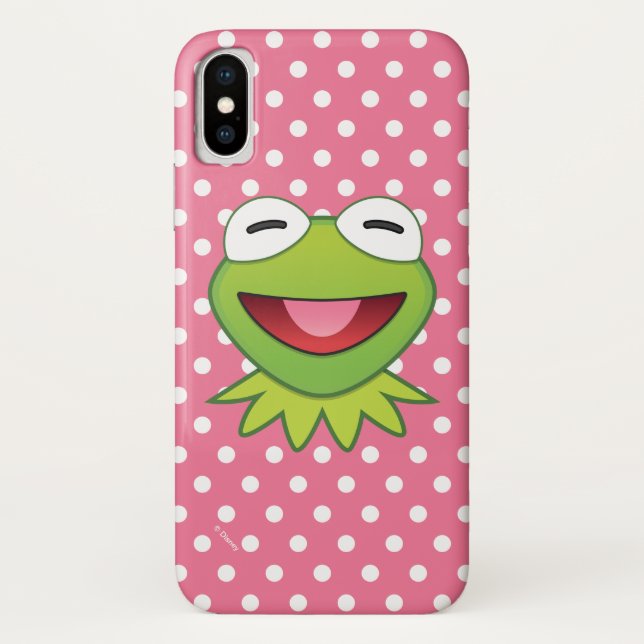 The Muppets| Kermit The Frog Emoji Case-Mate iPhone Case (Back)