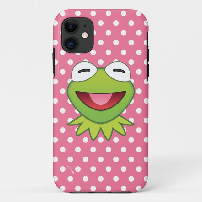 The Muppets| Kermit The Frog Emoji Case-Mate iPhone Case (Back)