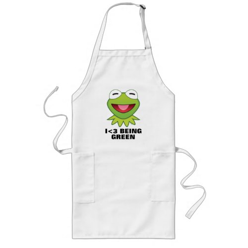 The Muppets Kermit The Frog Emoji Long Apron