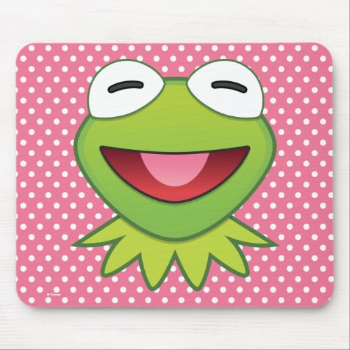 The Muppets Kermit The Frog Emoji Mouse Pad