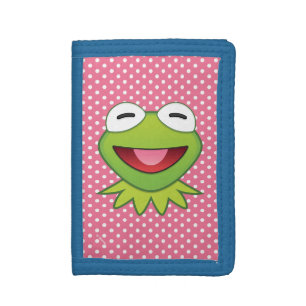 The Muppets Kermit The Frog Emoji Trifold Wallet
