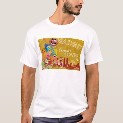 The Muppets _ Madrid Spain Poster T_Shirt