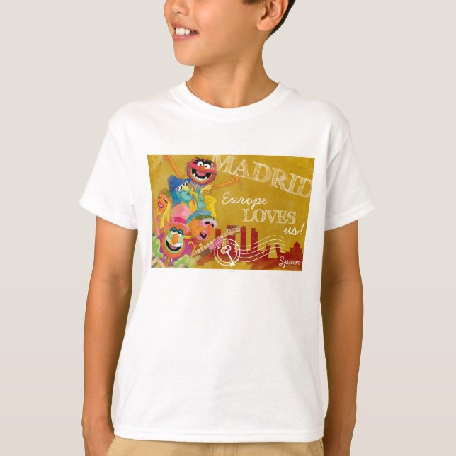 The Muppets - Madrid, Spain Poster T-Shirt (Front)