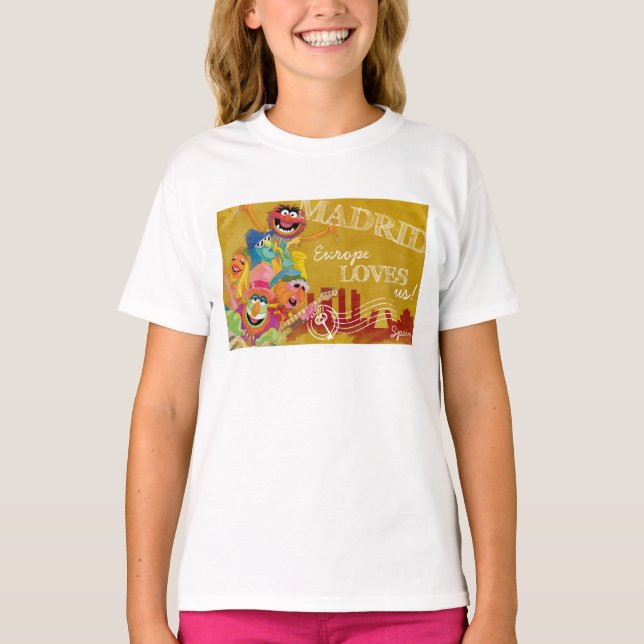The Muppets - Madrid, Spain Poster T-Shirt (Front)