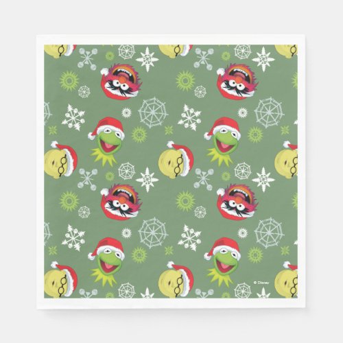 The Muppets  Merry Christmas Pattern Napkins