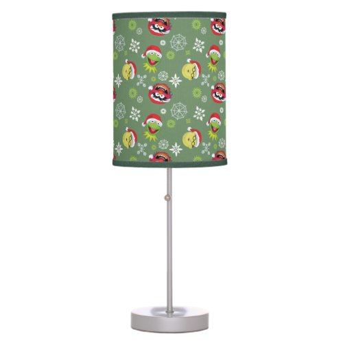 The Muppets  Merry Christmas Pattern Table Lamp