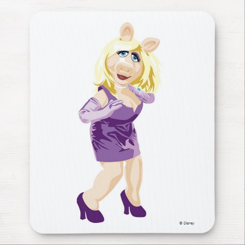 The Muppets Miss Piggy Disney Mouse Pad