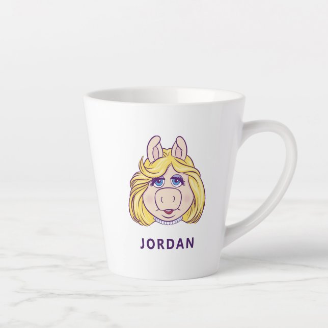 The Muppets Miss Piggy Face Disney Latte Mug (Right)