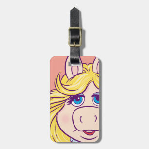 The Muppets Miss Piggy Face Disney Luggage Tag