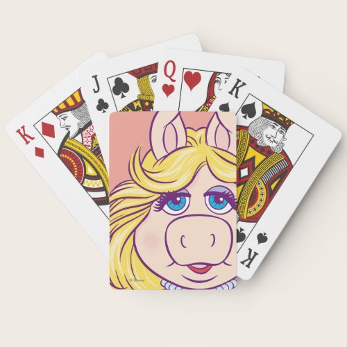 The Muppets Miss Piggy Face Disney Playing Cards The Muppets Miss Piggy Face Disney Playing Cards