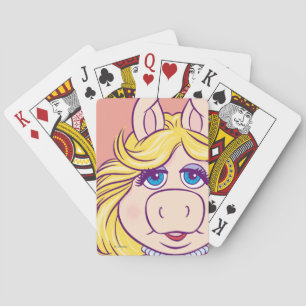 The Muppets Miss Piggy Face Disney Poker Cards