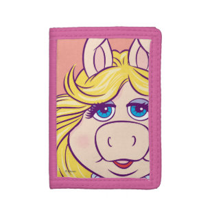 The Muppets Miss Piggy Face Disney Trifold Wallet