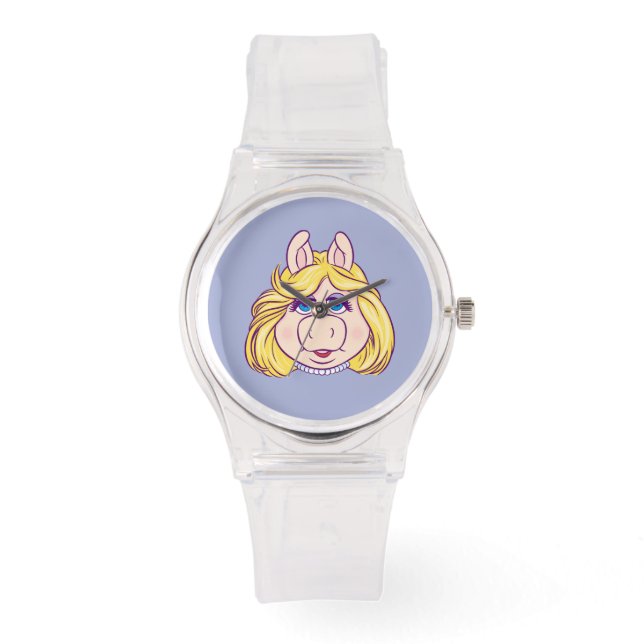 The Muppets Miss Piggy Face Disney Watch (Front)