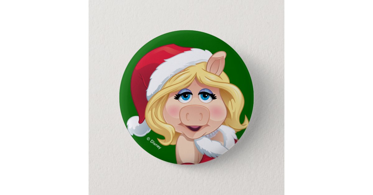 Button, badge MUPPETS - miss piggy