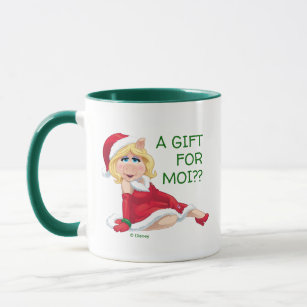 The Muppets   Miss Piggy Santa Claus Mug