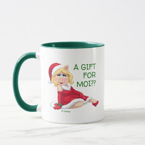 The Muppets  Miss Piggy Santa Claus Mug