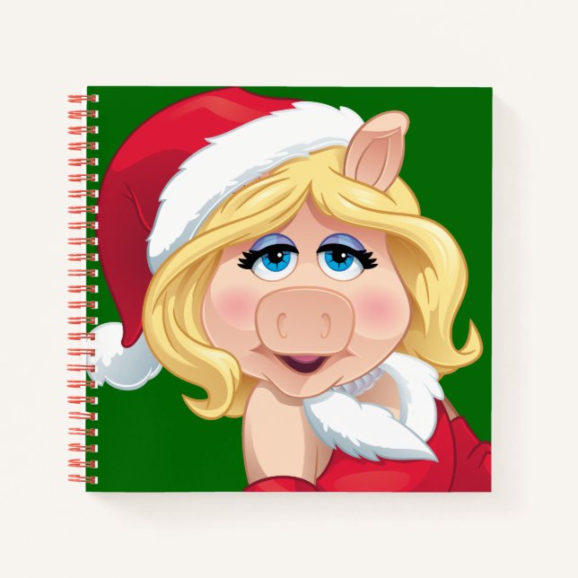 The Muppets | Miss Piggy Santa Claus Notebook (Front)