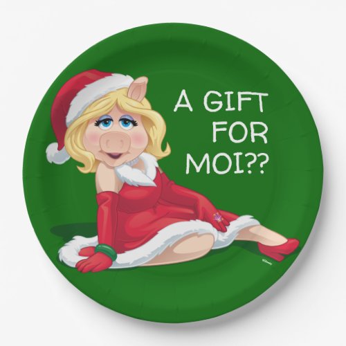 The Muppets | Miss Piggy Santa Claus Paper Plates