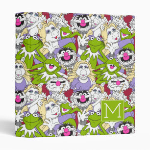 The Muppets   Monogram Oversized Pattern Binder