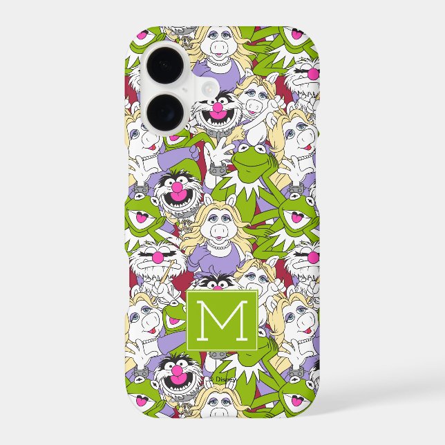 The Muppets | Monogram Oversized Pattern Iphone Case (Back)