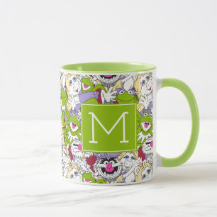 The Muppets   Monogram Oversized Pattern Mug