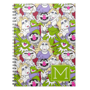The Muppets   Monogram Oversized Pattern Notebook