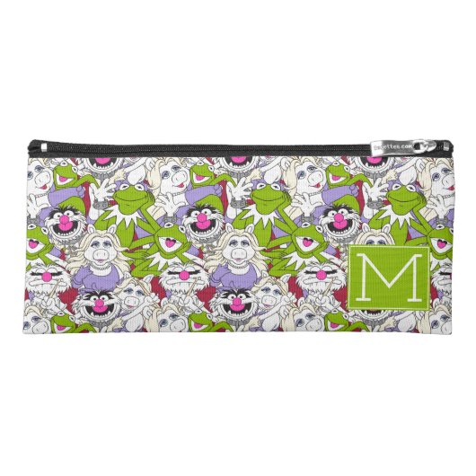The Muppets | Monogram Oversized Pattern Pencil Case (Front)