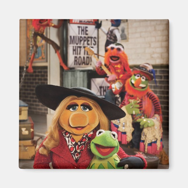 The Muppets Most Wanted Hits the Road! Magnet (Front)