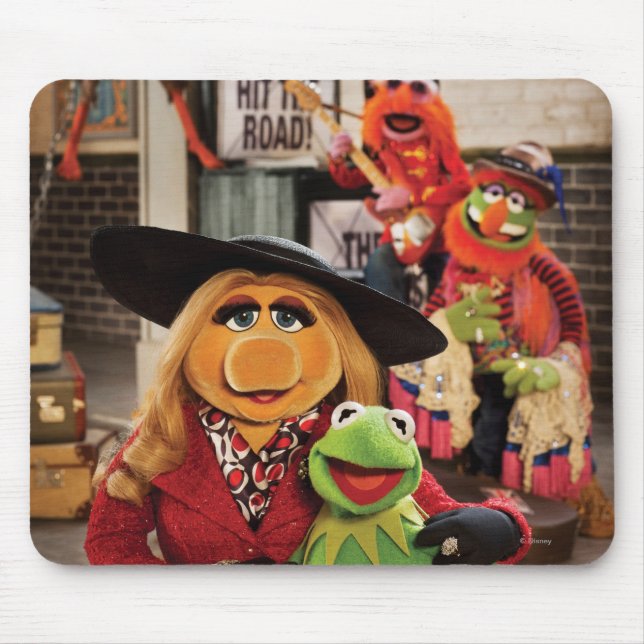 The Muppets Most Wanted Hits the Road! Mouse Pad (Front)