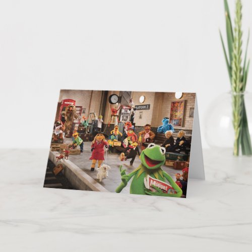 The Muppets Most Wanted  Kermit in Front Card