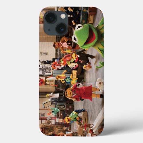 The Muppets Most Wanted  Kermit in Front iPhone 13 Case