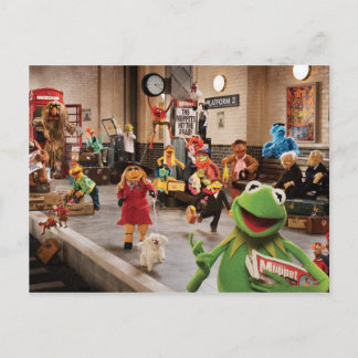The Muppets Most Wanted | Kermit in Front Postcard