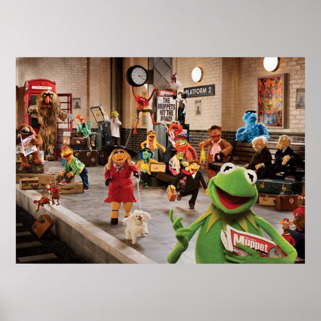 The Muppets Most Wanted | Kermit in Front Poster (Front)