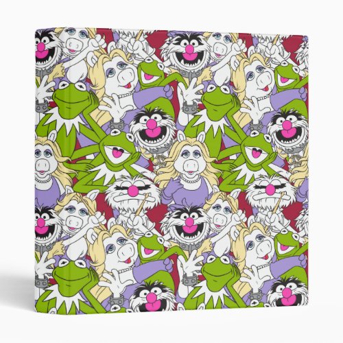 The Muppets  Oversized Pattern 3 Ring Binder
