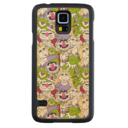 The Muppets | Oversized Pattern Carved Maple Galaxy S5 Slim Case