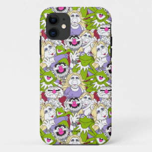 The Muppets   Oversized Pattern iPhone 11 Case