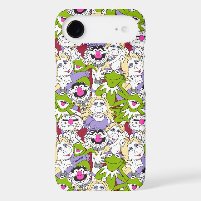 The Muppets | Oversized Pattern Case-Mate iPhone Case (Back)