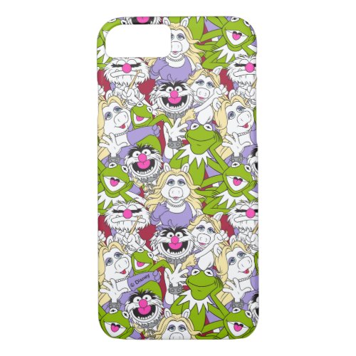 The Muppets  Oversized Pattern iPhone 87 Case