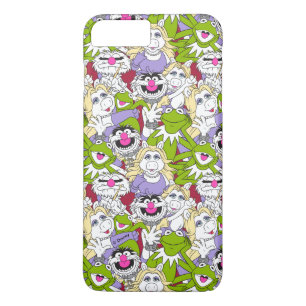 The Muppets   Oversized Pattern iPhone 8 Plus/7 Plus Case