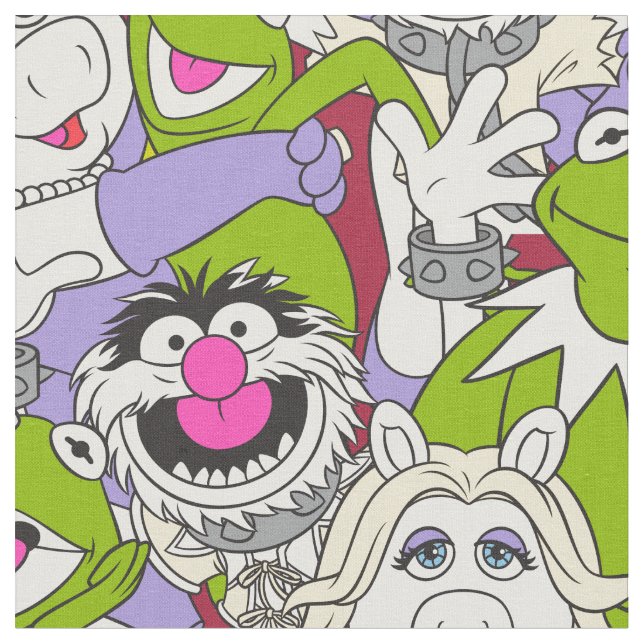 The Muppets | Oversized Pattern Fabric (Close Up)