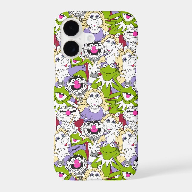 The Muppets | Oversized Pattern Iphone Case (Back)