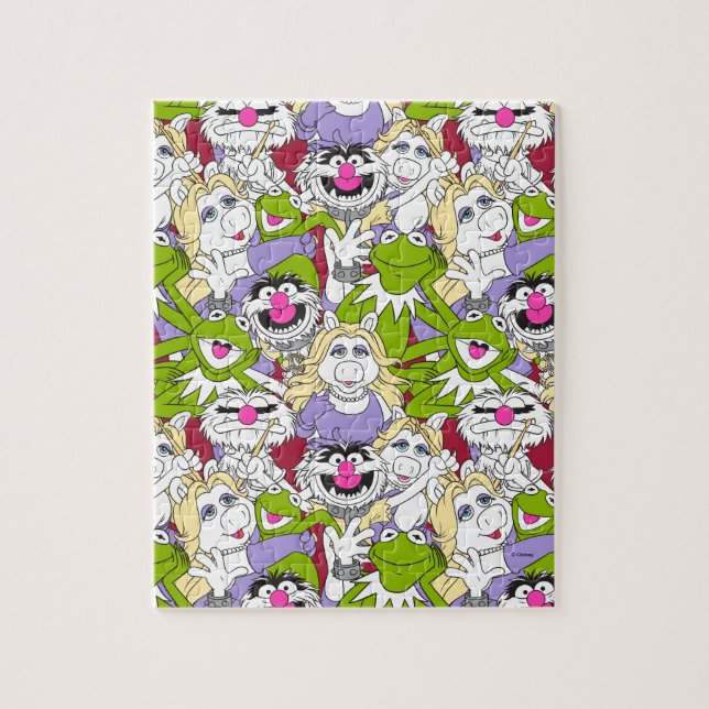 The Muppets | Oversized Pattern Jigsaw Puzzle (Vertical)