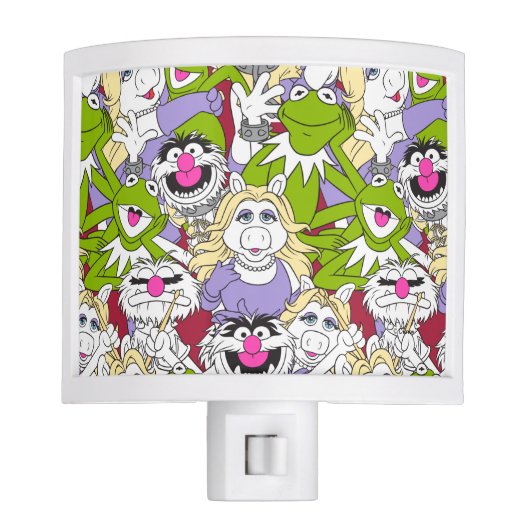 The Muppets | Oversized Pattern Night Light (Front)