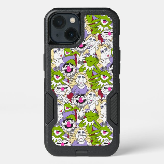 The Muppets | Oversized Pattern Otterbox iPhone Case (Back)