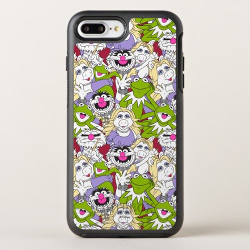 The Muppets  Oversized Pattern OtterBox Symmetry iPhone 8 Plus7 Plus Case