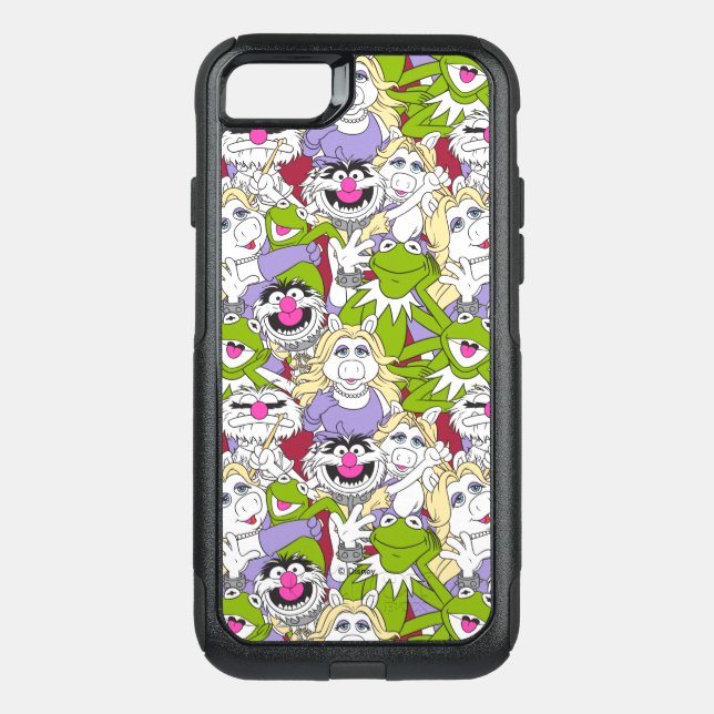 The Muppets | Oversized Pattern Otterbox iPhone Case (Back)
